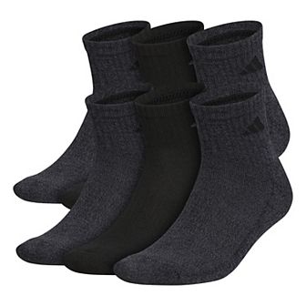 Men's adidas 6-pack Athletic Cushioned Quarter Socks
