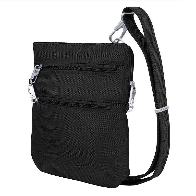 Travelon Anti-Theft Classic Slim Crossbody Bag, Black