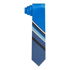 Men's Van Heusen Patterned Skinny Tie With Tie Bar