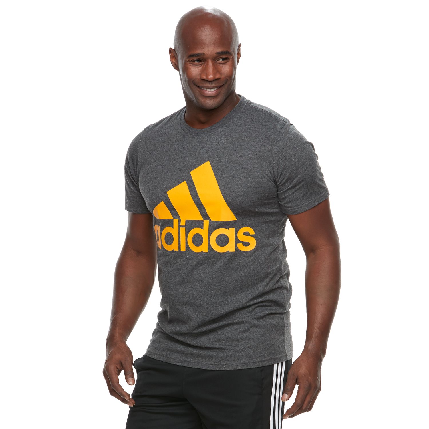 Big \u0026 Tall adidas Logo Performance Tee