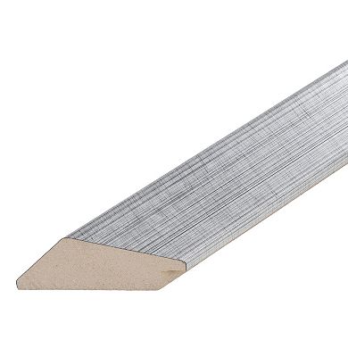 Trademark Fine Art Withstand Silver Finish Framed Wall Art