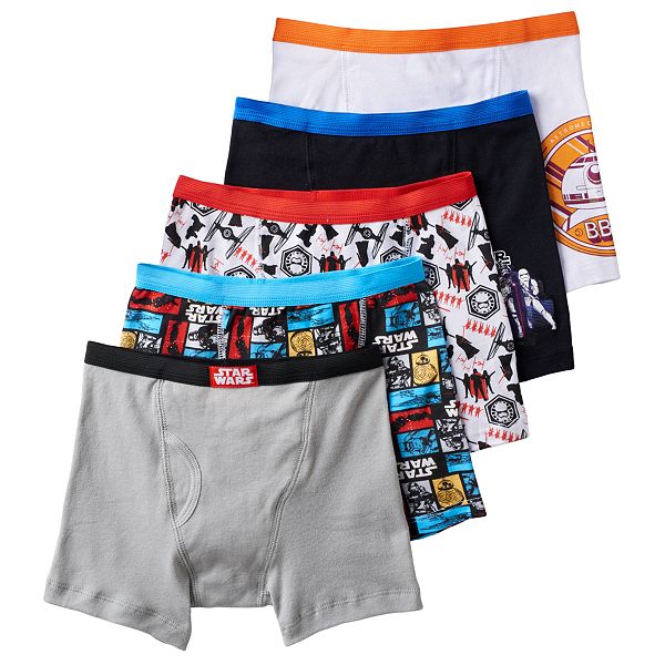 Star Wars Boys' 4-Pack Briefs 