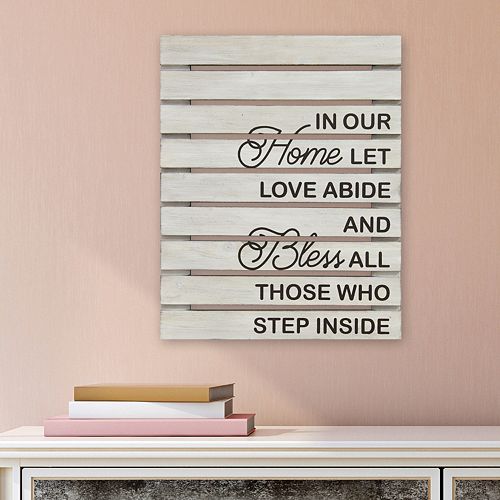 Stratton Home Decor “In Our Home” Wall Art