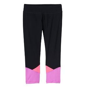 Girls 7-16 & Plus Size SO® Colorblocked Hem Capri Yoga Leggings