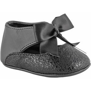 Baby Girl Wee Kids Ankle Strap Bow Dress Crib Shoes