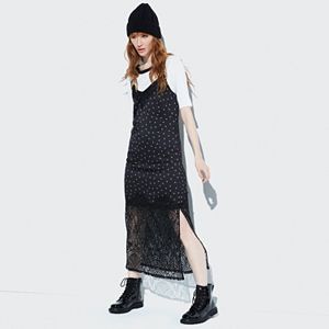 k/lab Lace Maxi Slip Dress