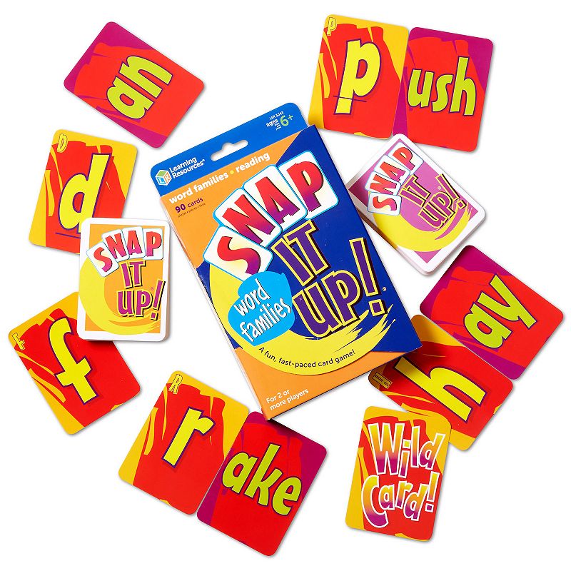 Snap It Up! Phonics & Reading Game by Learning Resources, Multicolor