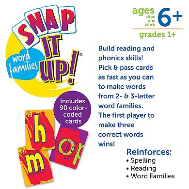 Snap It Up! Phonics & Reading Game by Learning Resources