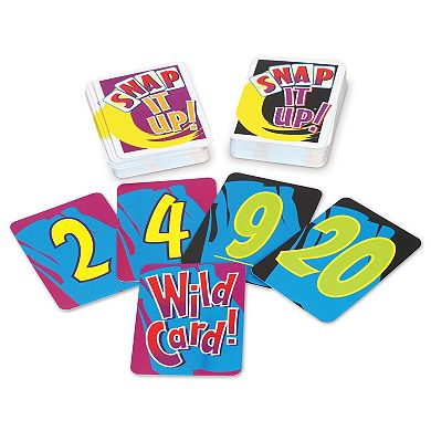 Snap It Up! Addition & Subtraction Card Game by Learning Resources