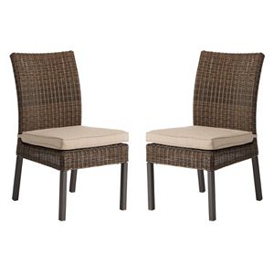 SONOMA Goods for Life™ Brampton Outdoor Armless Dining Chair 2-piece Set