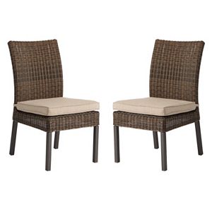 SONOMA Goods for Life™ Brampton Outdoor Armless Dining Chair 2-piece Set