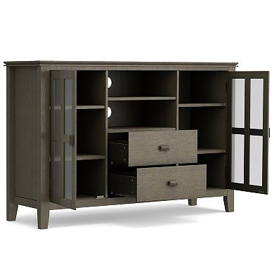 Simpli Home Artisan Contemporary TV Media Stand