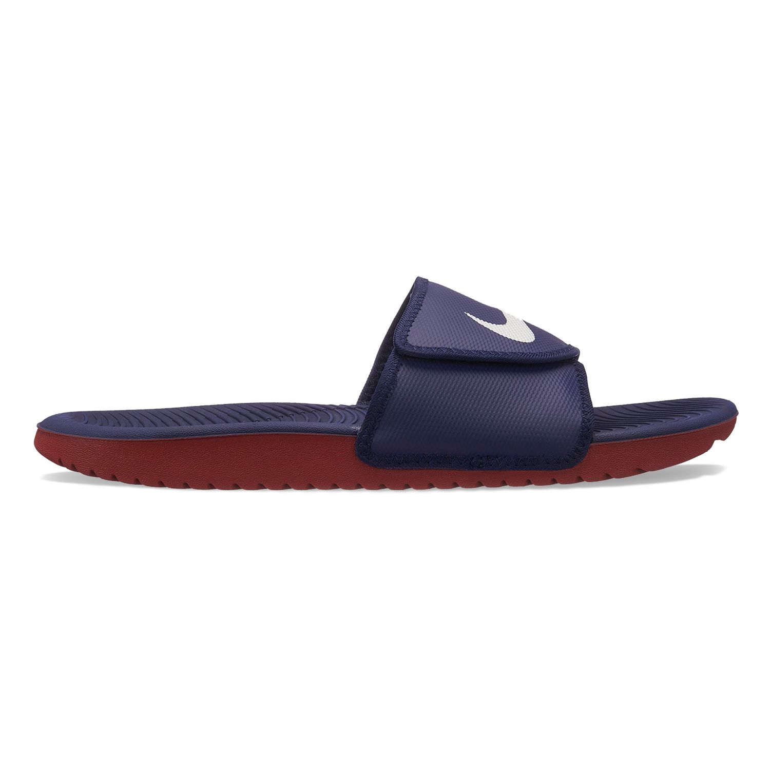 nike kawa slide purple