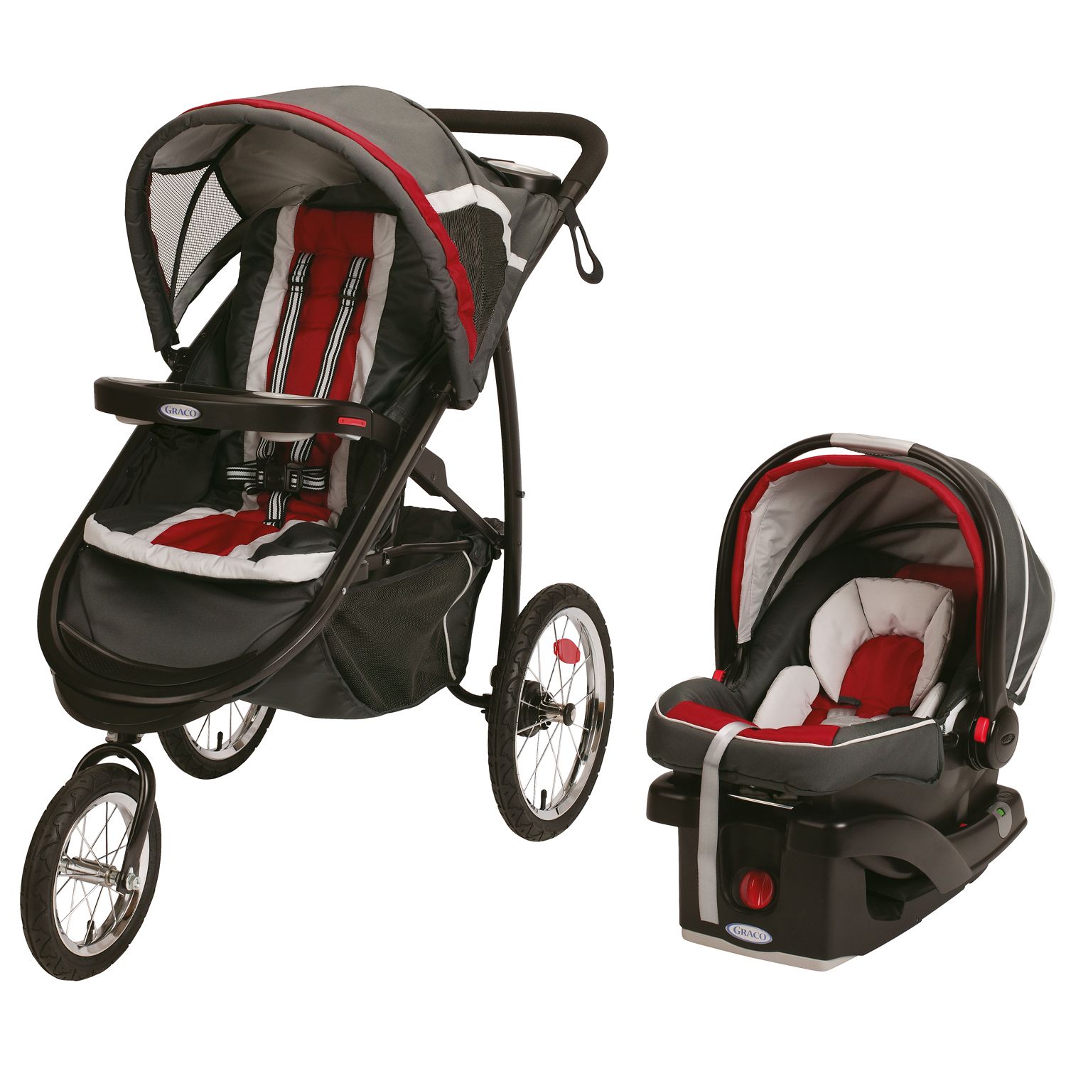 graco fastaction fold travel system affinia