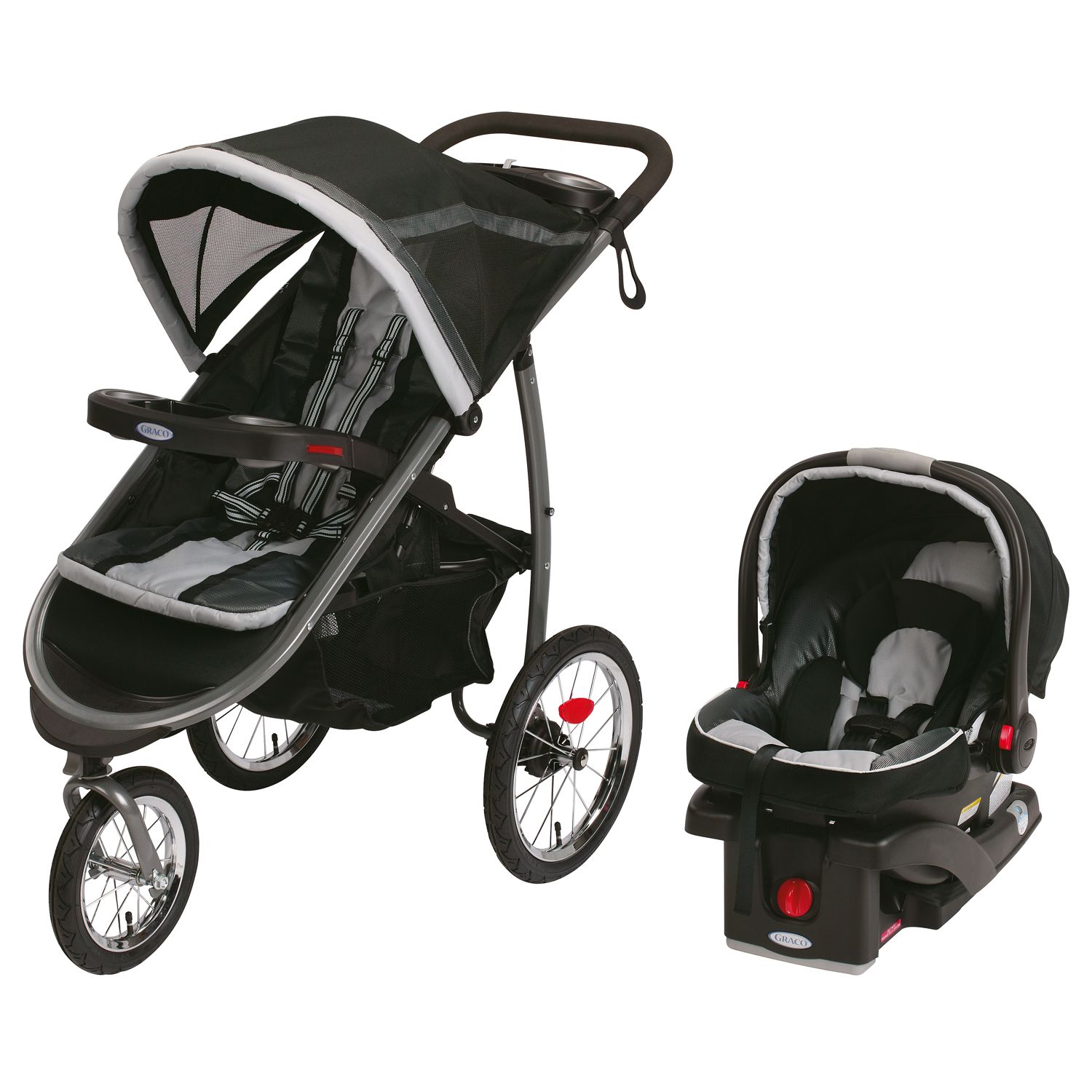 graco fastaction fold duo lx click connect stroller