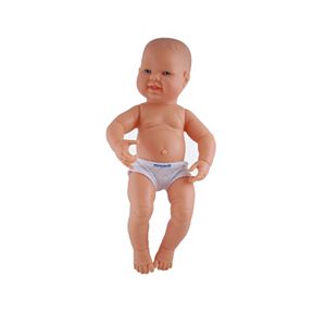 Miniland Newborn Blue-Eyed Baby Girl Doll
