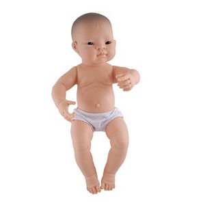 Miniland Newborn Brown-Eyed Baby Boy Doll