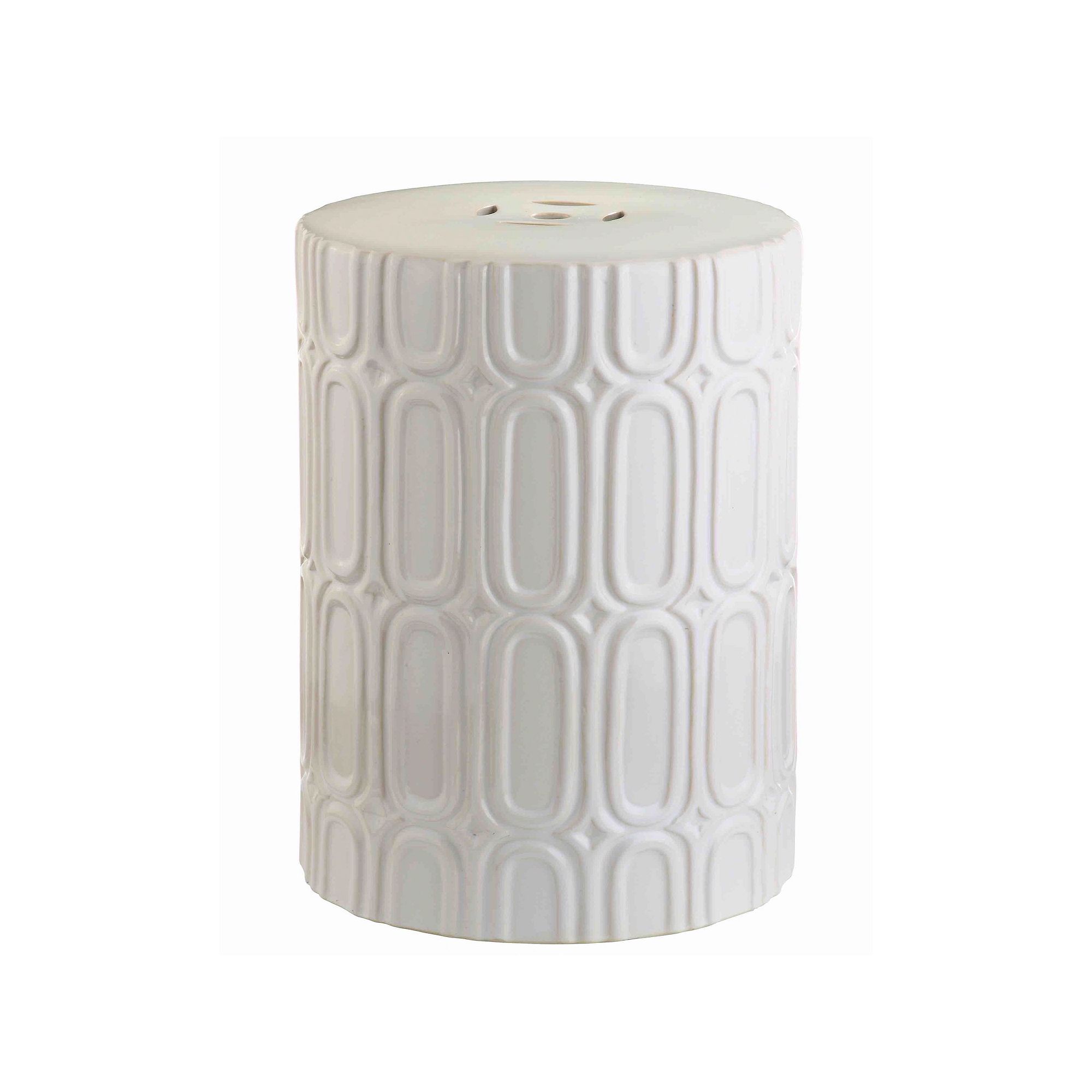 Safavieh Melody Garden Stool, Ivory