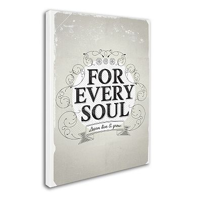 Trademark Fine Art "Every Soul" Canvas Wall Art