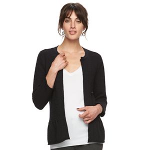 Women's ELLE™ Peplum Cardigan