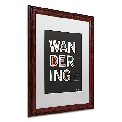 Trademark Fine Art The Unexpected Framed Wall Art