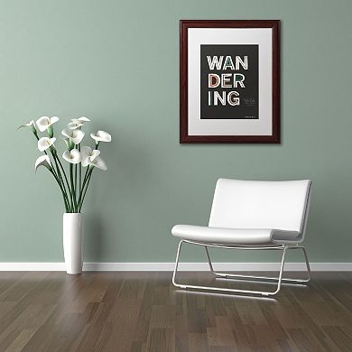 Trademark Fine Art The Unexpected Framed Wall Art