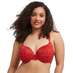 Red WOMEN Fall In Love Underwire Rope Detailed Coverless Padless