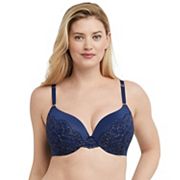 Maidenform Love The Lift Push Up and in Lurex T-Back Bra (DM9901)  34C/Evening Blush