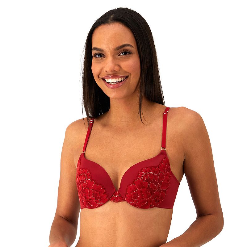 Maidenform® Love the Lift® Push Up & In Underwire Bra DM9900, Women's, Size: 36 C, Red Rose Gold
