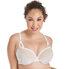 36D White Demi-Cup Adult Bras