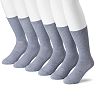 Men's Tek Gear® 6-pack CoolTek Performance Crew Socks