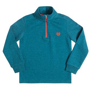 Boys 4-7 Chaps 1/4-Zip Mockneck Pullover
