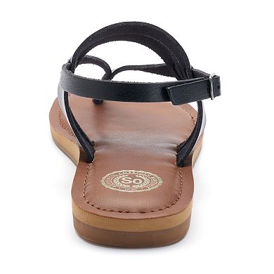 SO® Barge Women's Slingback Sandals