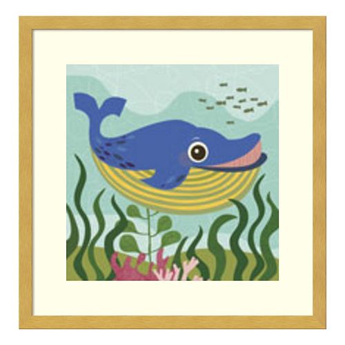 Walter Whale Framed Wall Art