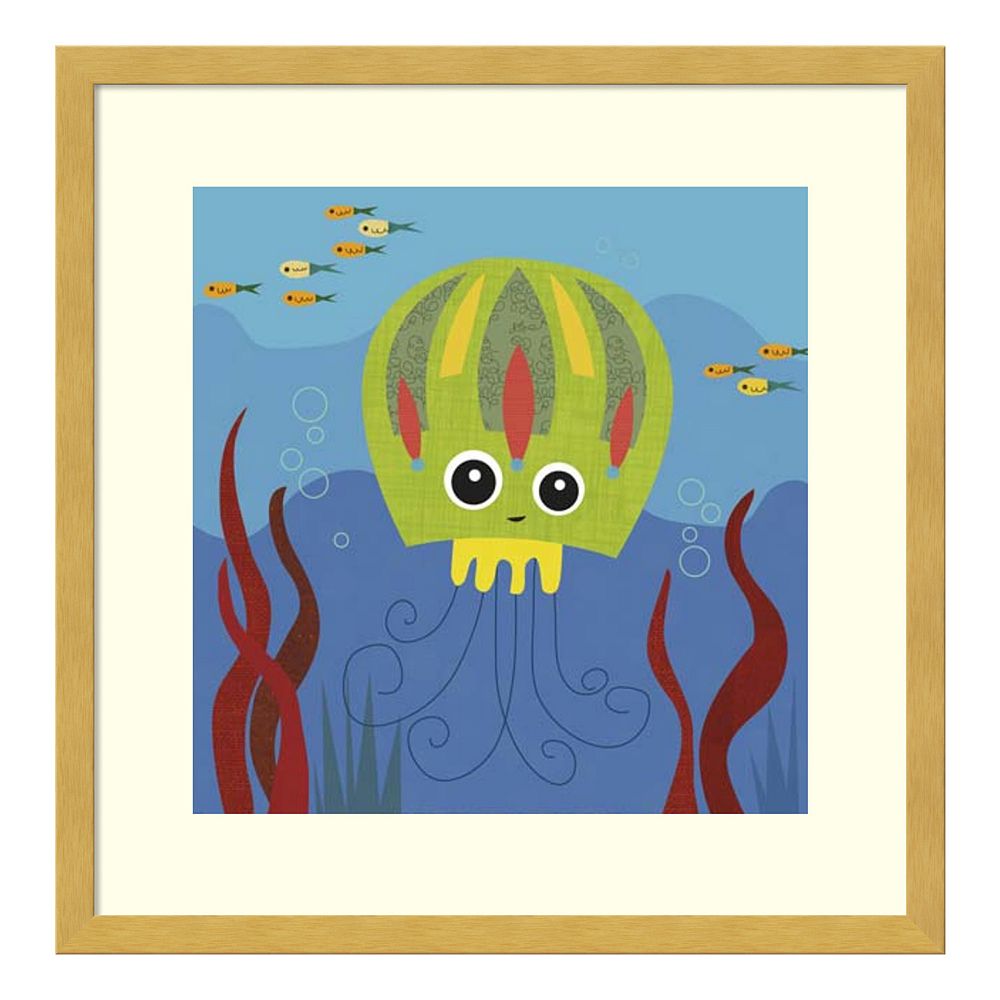 Jenny Jellyfish Framed Wall Art
