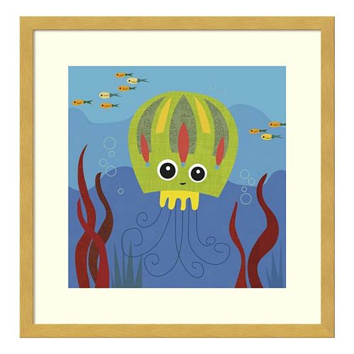 Jenny Jellyfish Framed Wall Art