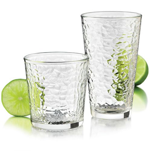Food Network™ Ice 16pc. Glassware Set