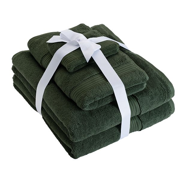 Chaps Home 6piece Turkish Cotton Luxury Bath Towel Set