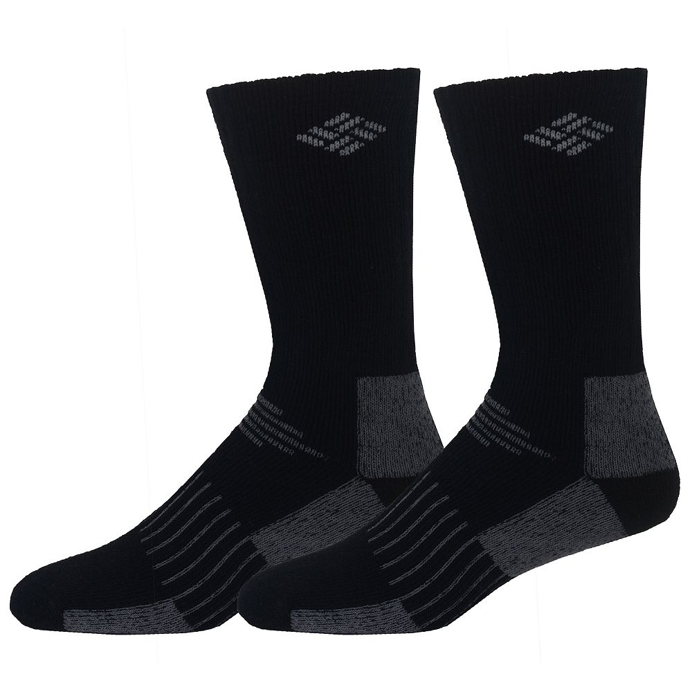 Columbia Men's Stripe Medium Weight Thermal Crew Socks - 2