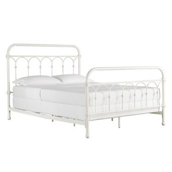 HomeVance Harper Casted Knot Metal Bed