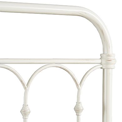 HomeVance Harper Casted Knot Metal Bed