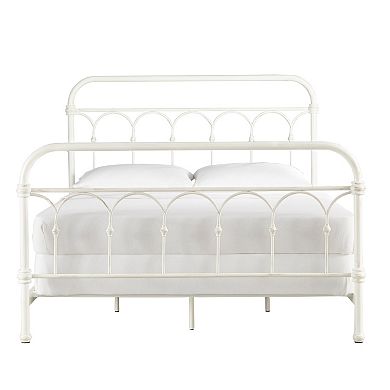 HomeVance Harper Casted Knot Metal Bed