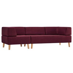 HomeVance Palos Tufted Sofa