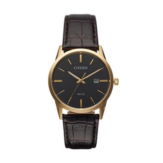 Citizen Men's Leather Watch - BI5002-06E