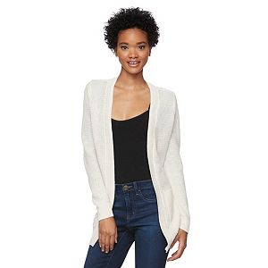 Juniors' SO® Open Long Sleeve Cardigan