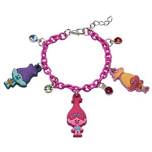 Girls 4-16 DreamWorks Trolls Poppy & DJ Suki Charm Bracelet