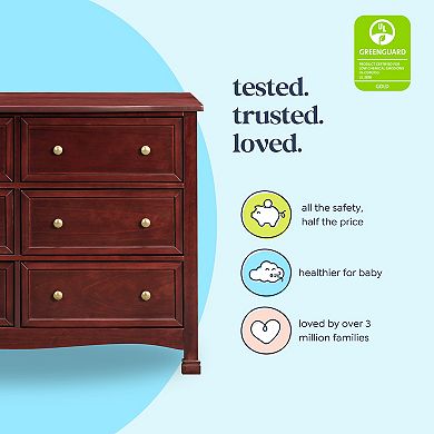 DaVinci Kalani 6-Drawer Double Wide Dresser