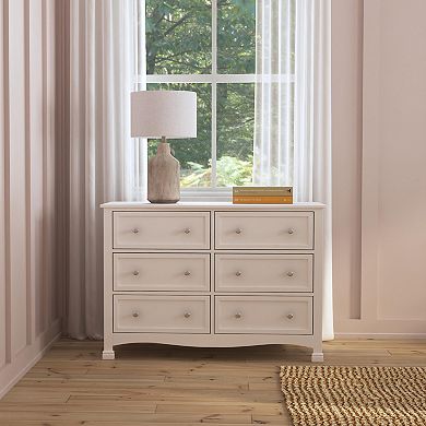 DaVinci Kalani 6-Drawer Double Wide Dresser