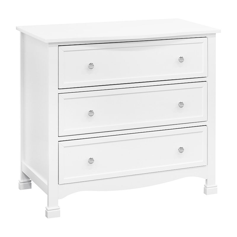 DaVinci Kalani 3 Drawer Dresser in White Finish