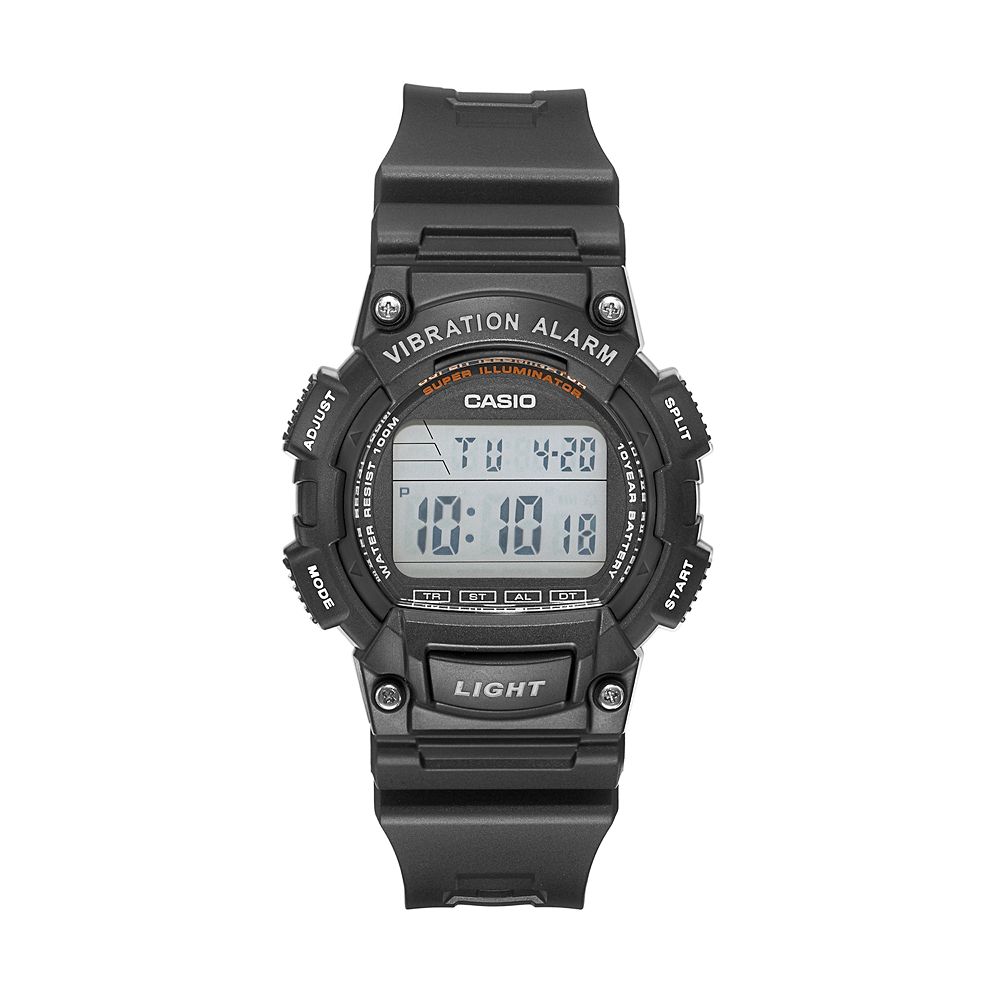Casio Men's 47mm Vibration Alarm Digital Sport Watch - W736H
